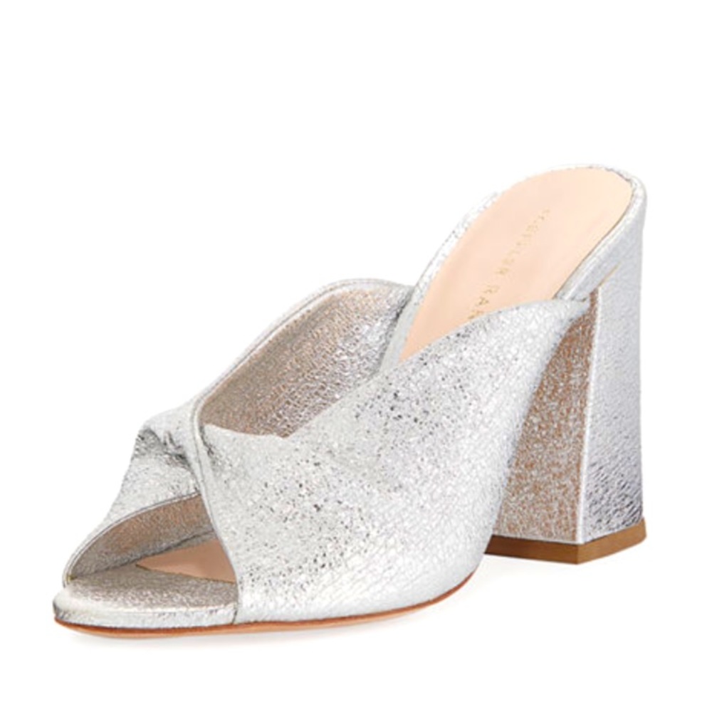 Loeffler Randall Silver Mules